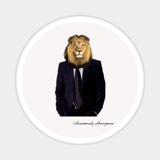 Lion In A Suit Magnet